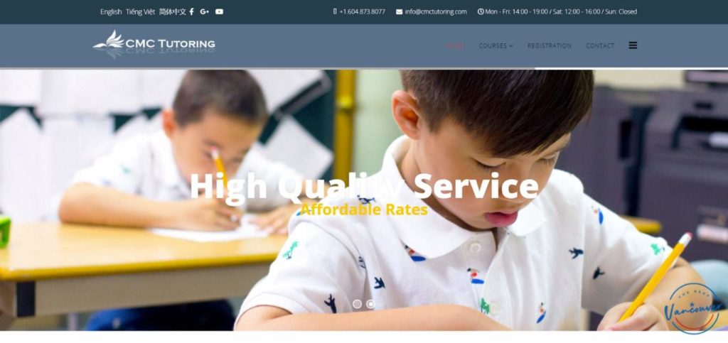 CMC Tutoring's Homepage