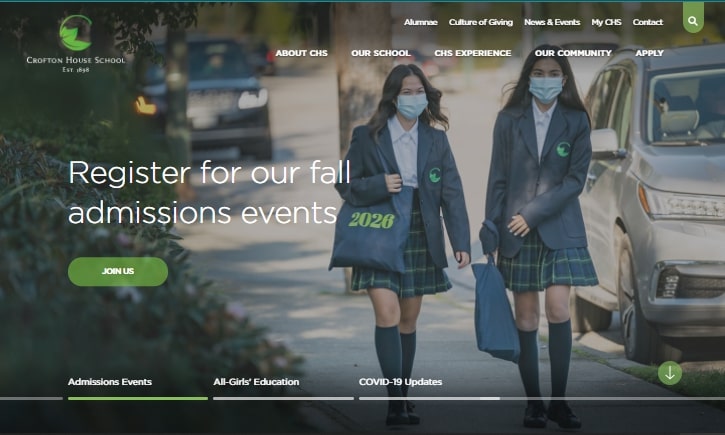 Crofton House School Homepage