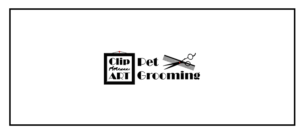 Clip Art Pet Grooming's Banner