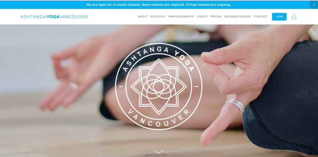 Ashtanga Yoga Homepage