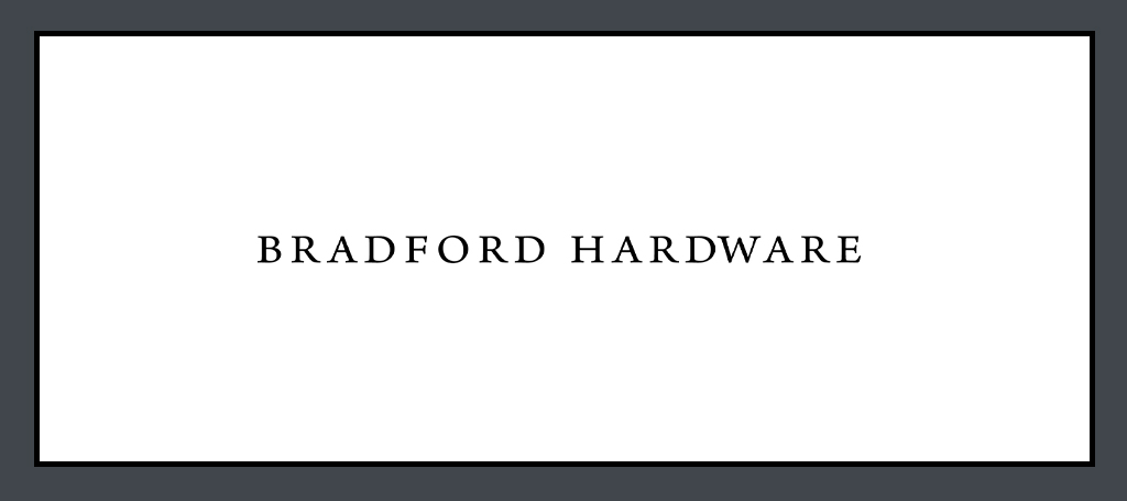 Bradford Decorative Hardware's Banner