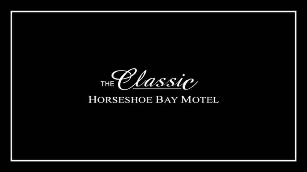 Horseshoe Bay Motel's Banner