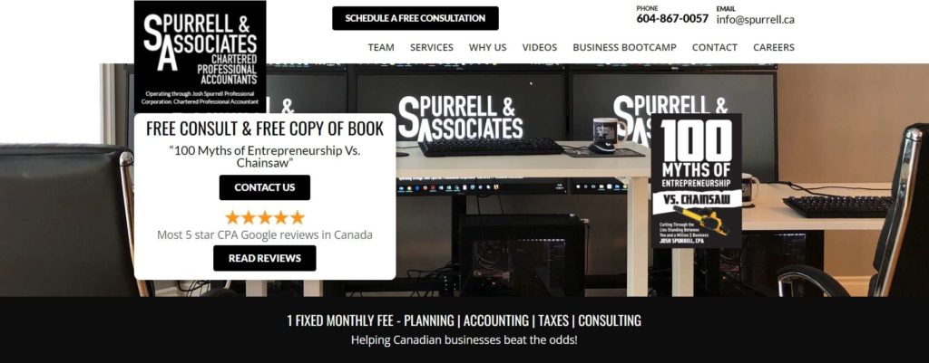 Spurrell and Associates Homepage