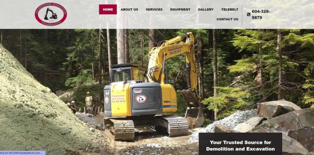 Christensen Excavating Homepage