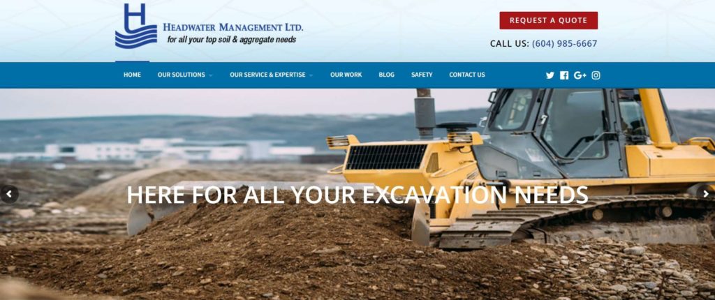 Headwater Management Ltd Homepage