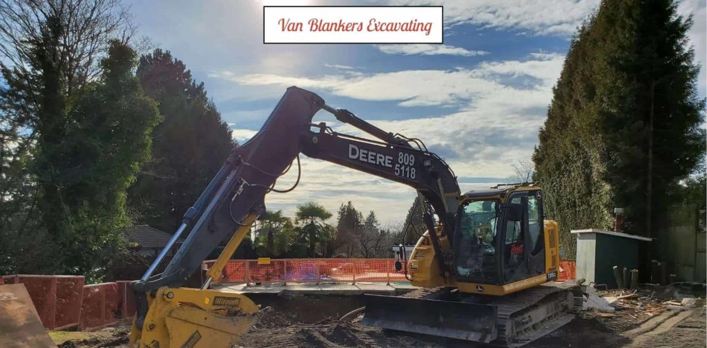 Van Blankers Excavating Homepage