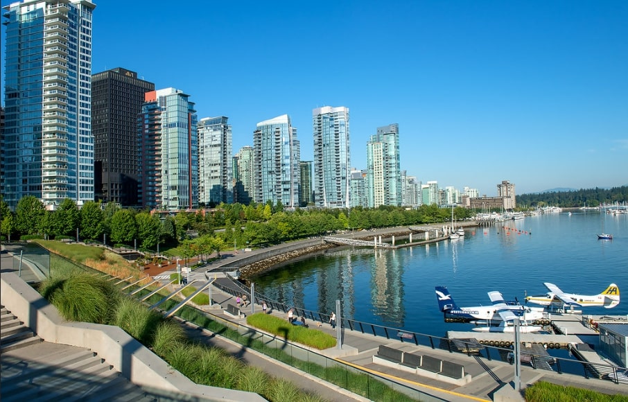 Take in the Fresh Air and Wander around Coal Harbour