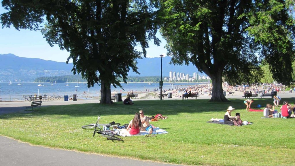 Kitsilano Beach Park Hadden Park