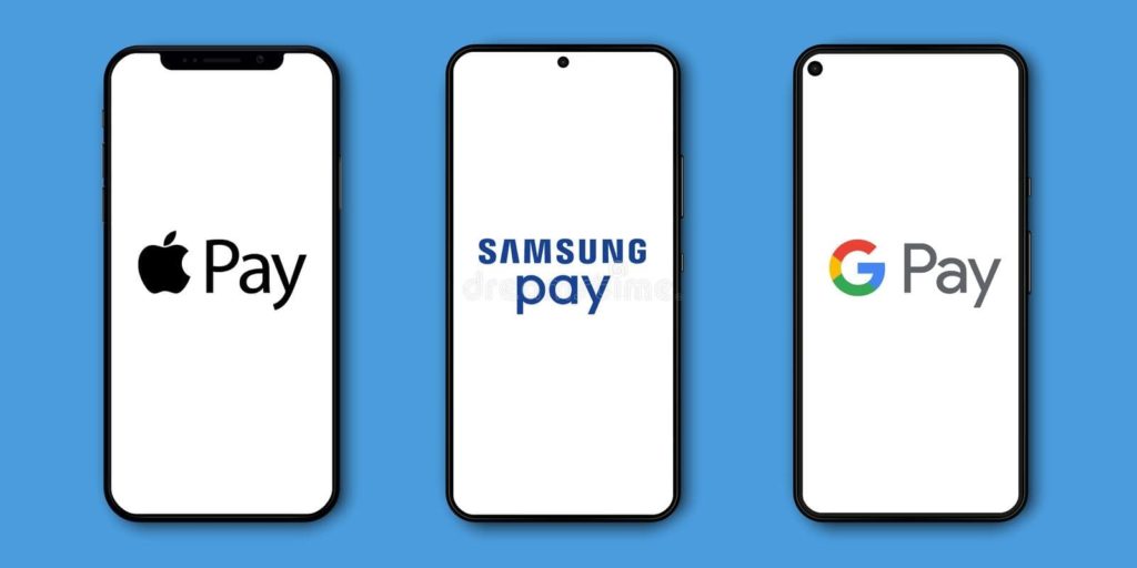 Apple, Google, or Samsung Pay