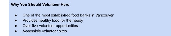 Greater Vancouver Food Bank