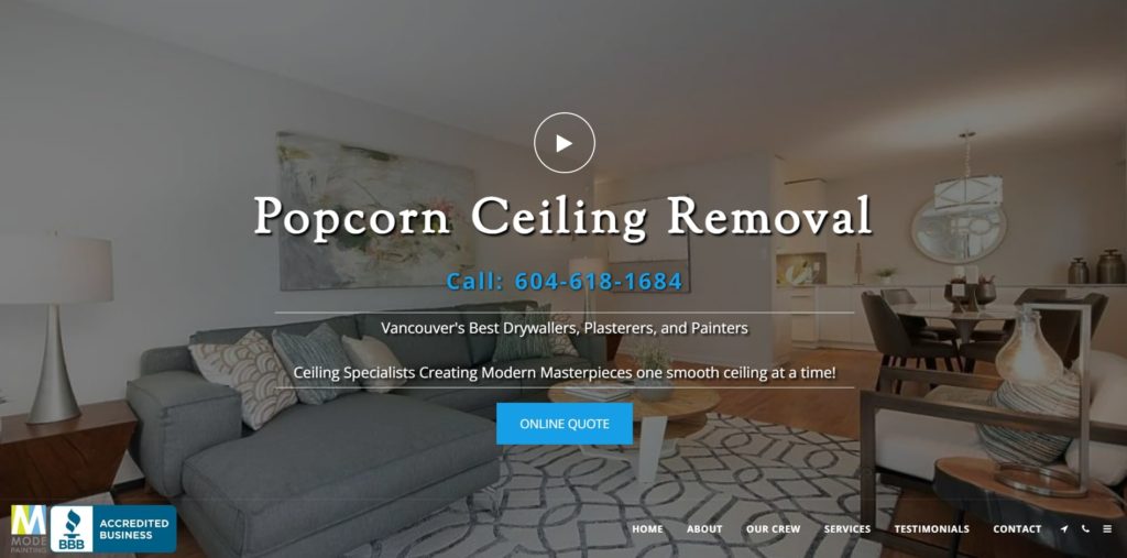 Popcorn Ceiling Removal's Homepage