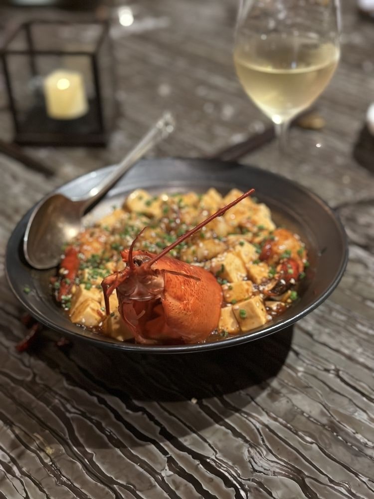 Signature Lobster Ma Po Tofu