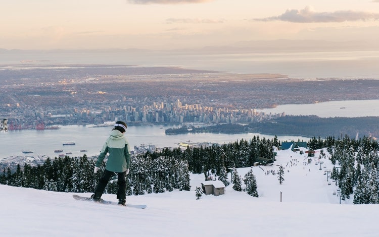 Ski on Grouse Mountain