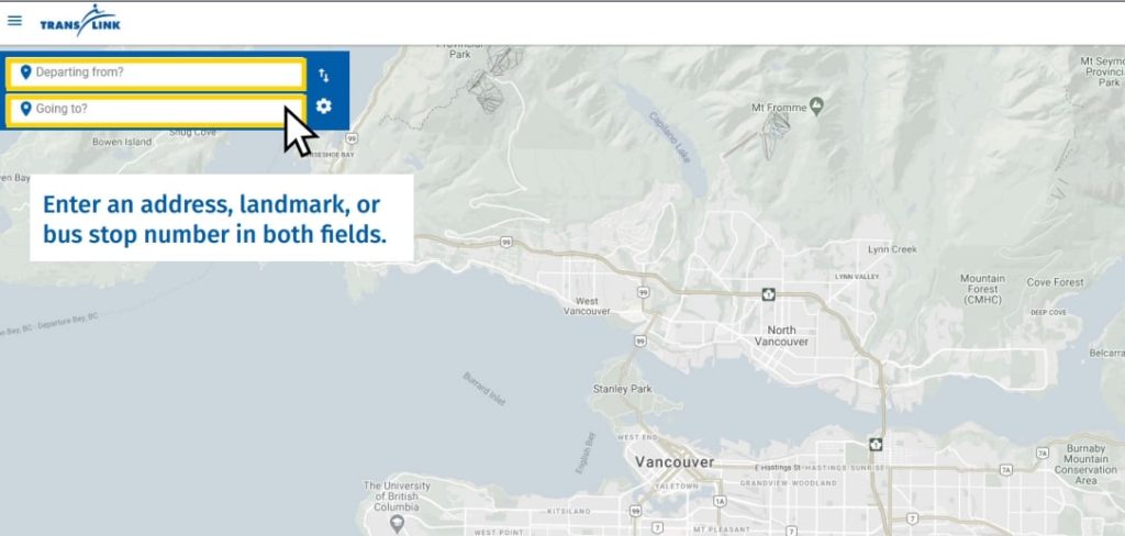 TransLink Trip Planner