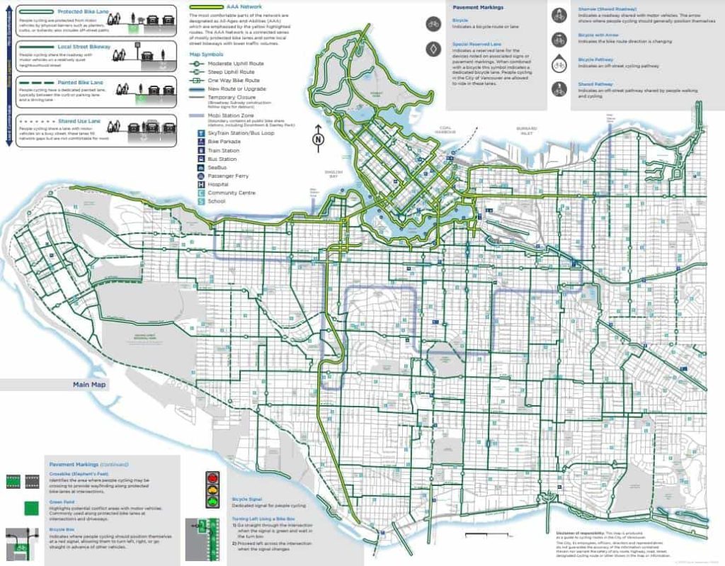 Cycling Map