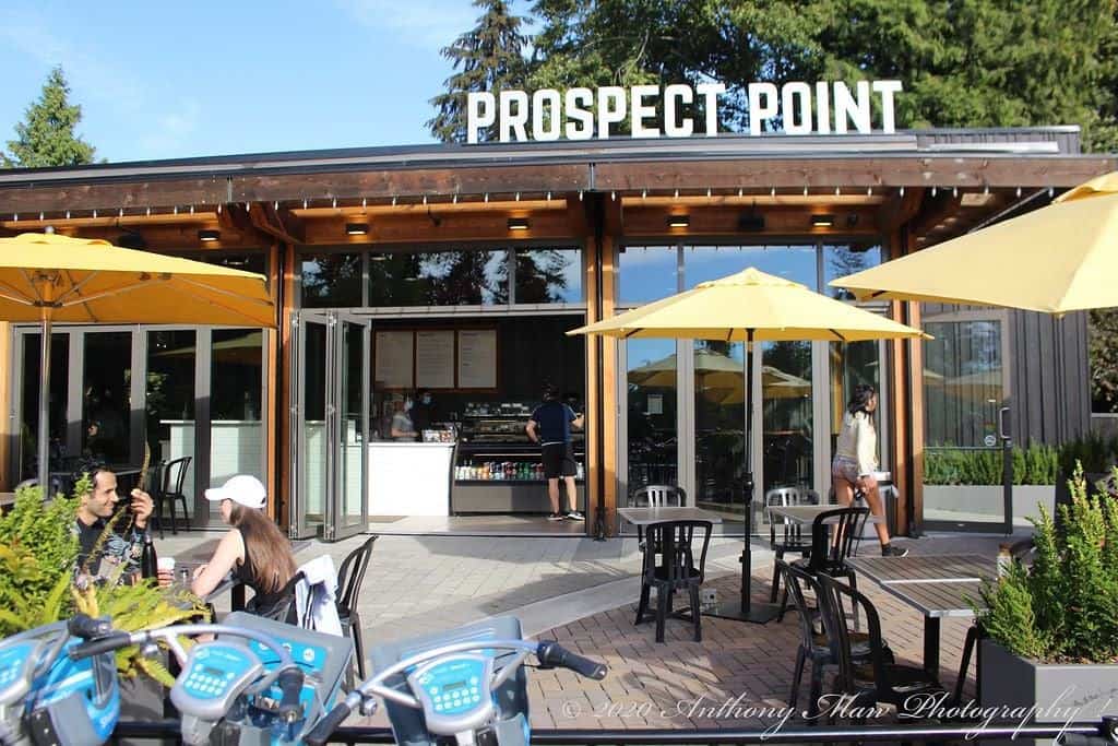 Dine at Prospect Point Cafe