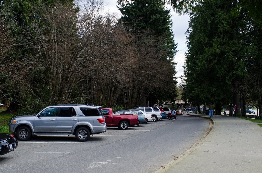 Parking in Stanley Park