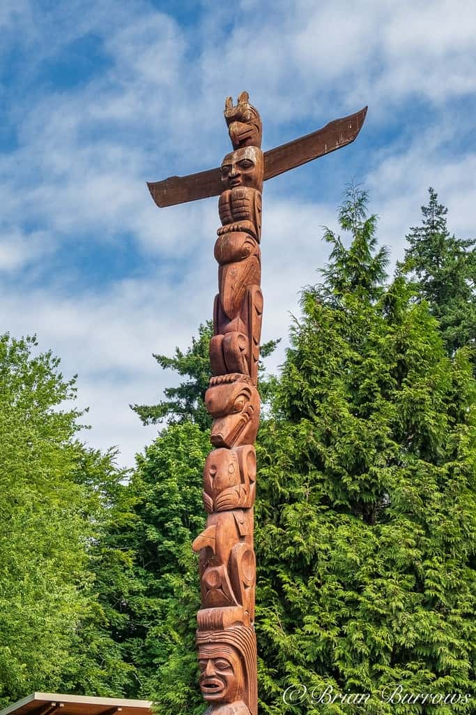 Rose Cole Yelton Memorial Pole of the Squamish Nation