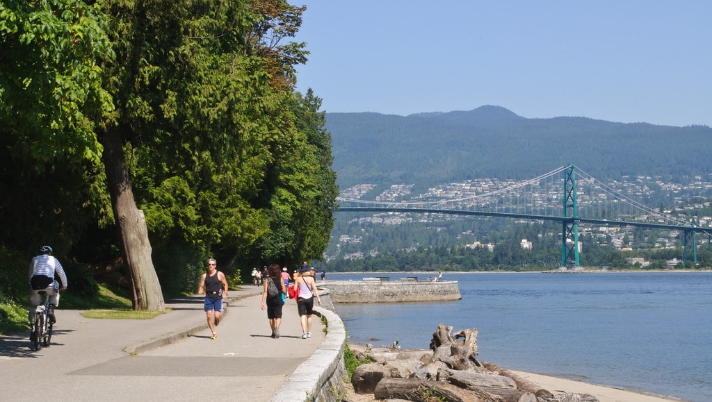 Walk along the Seawall