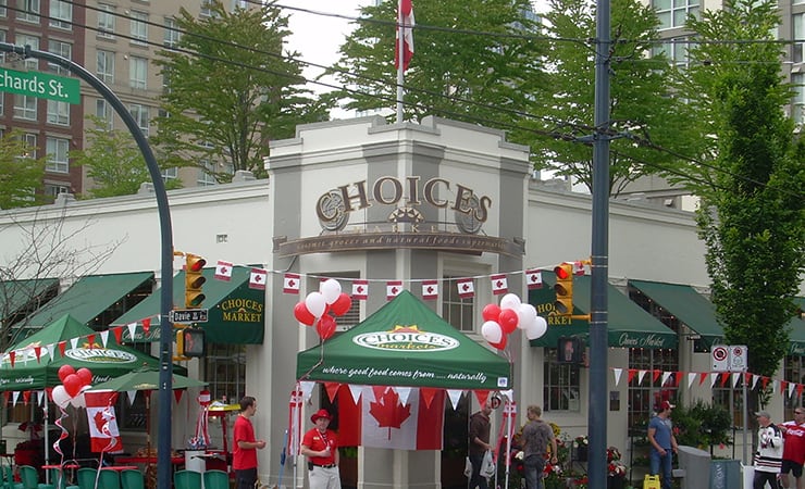 Food and Supplies in Yaletown