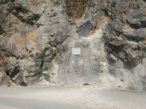 Jimmy's ashes are buried inside the Seawall