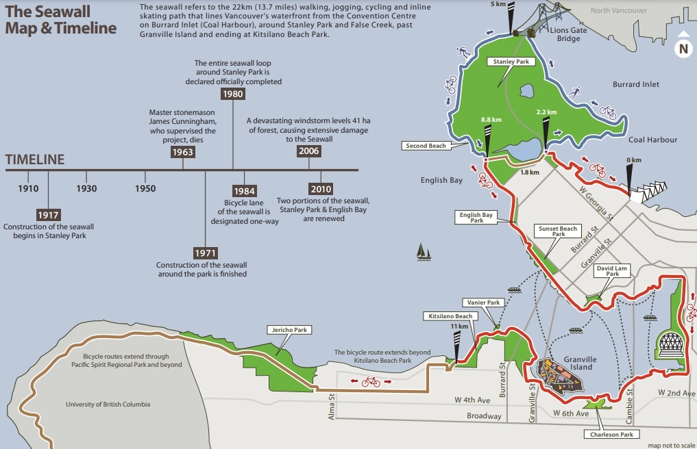 Seawall Map