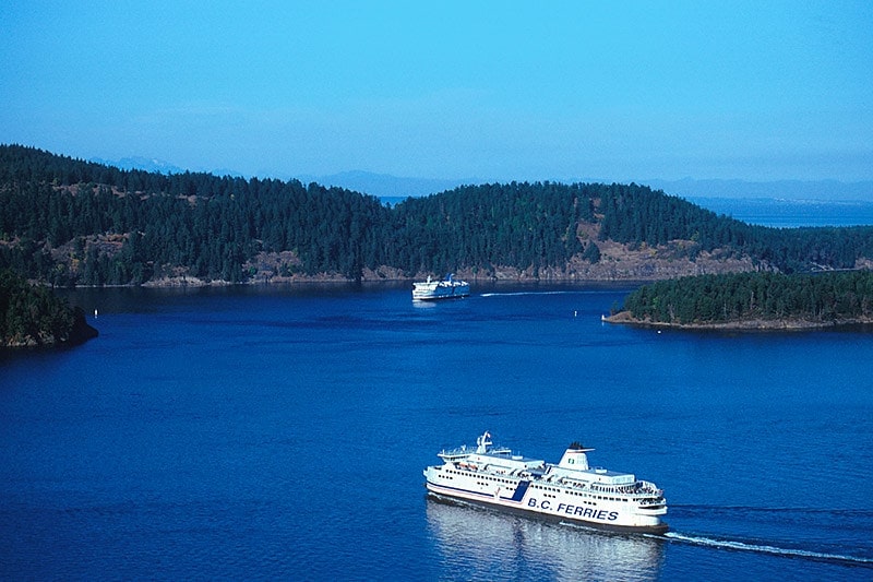 The ferry ride is pure bliss and scenery