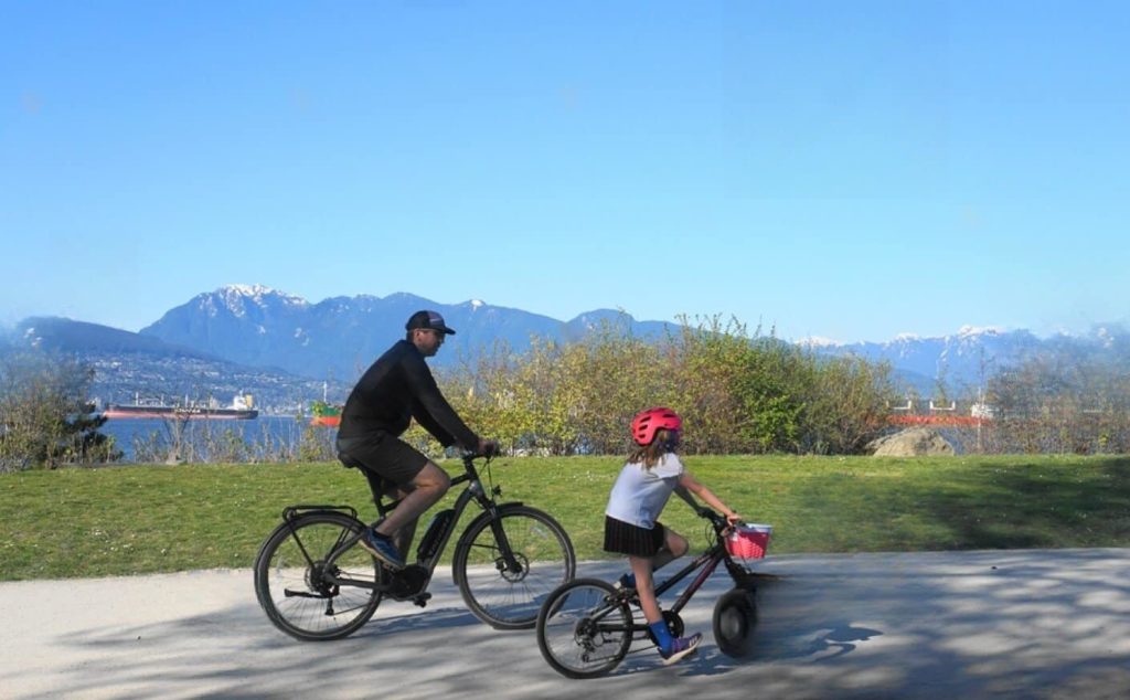 Bike along the Trail