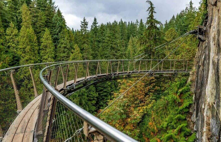 Cross the Capilano Suspension Bridge