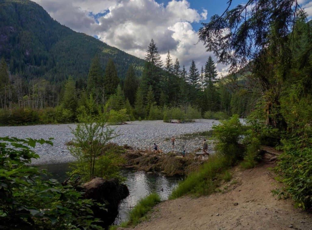 Walk the Trail to Gold Creek Falls