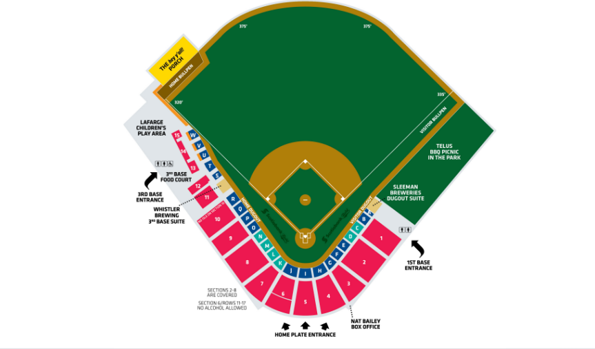 Check the seating chart before you buy tickets