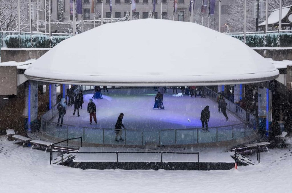 Skate for Free at Robson Square Ice Skating Rink 