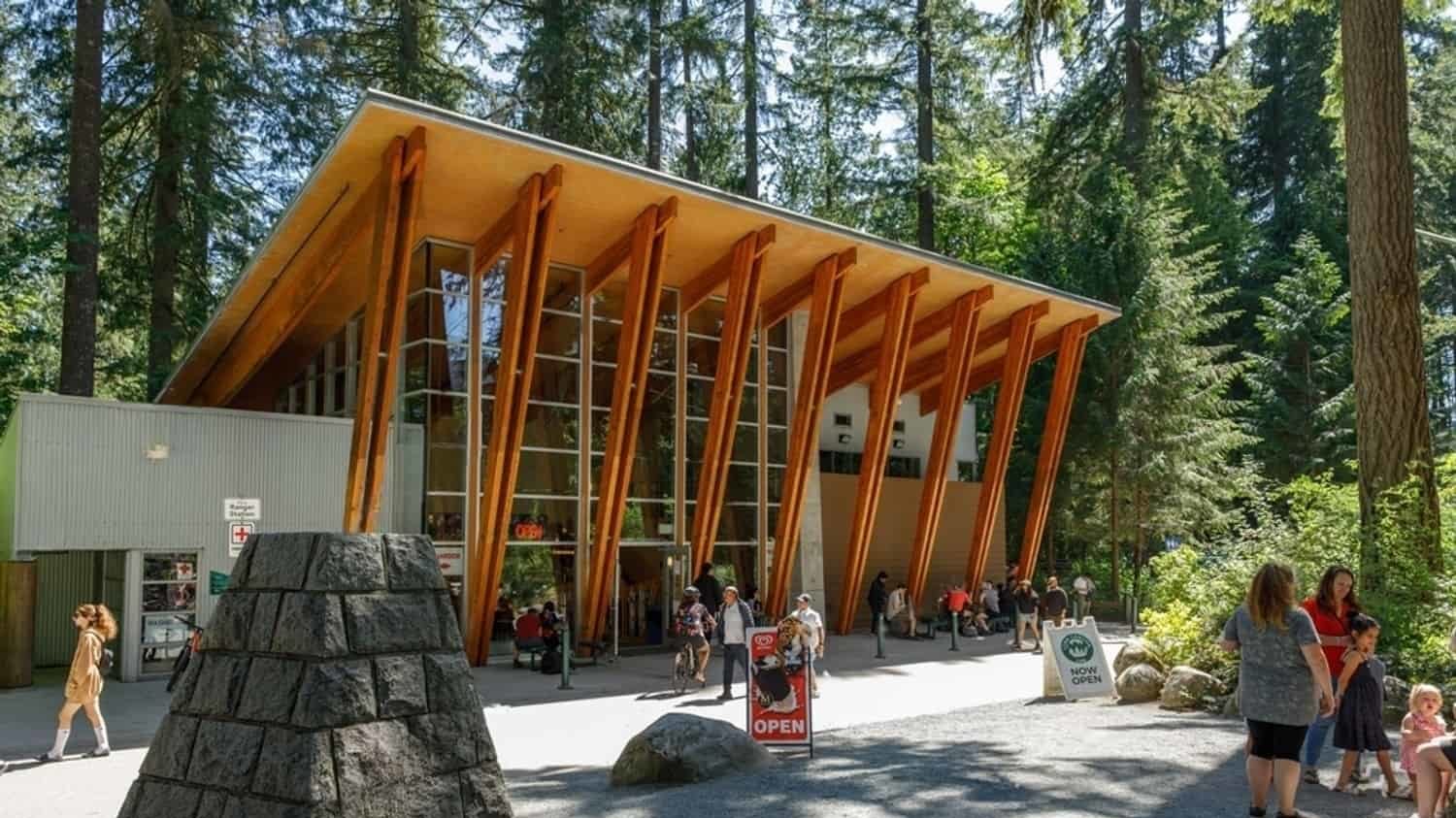 Grab a Snack at the Lynn Canyon Cafe