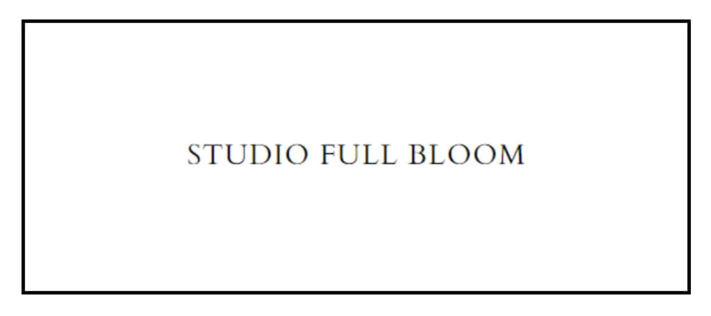 Studio Full Bloom's Banner