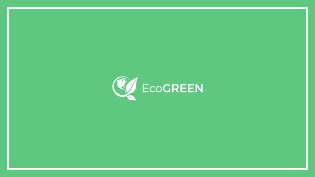 EcoGREEN Cleaning Services Logo