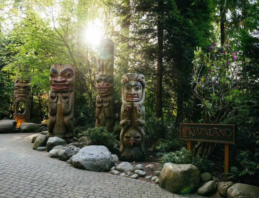 What is the history of Capilano Suspension Bridge Park